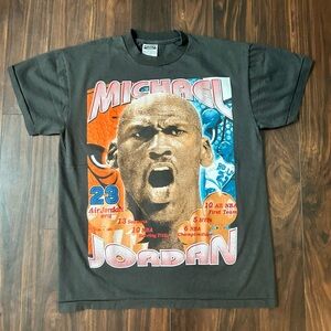 Michael Jordan farewell to the league shirt